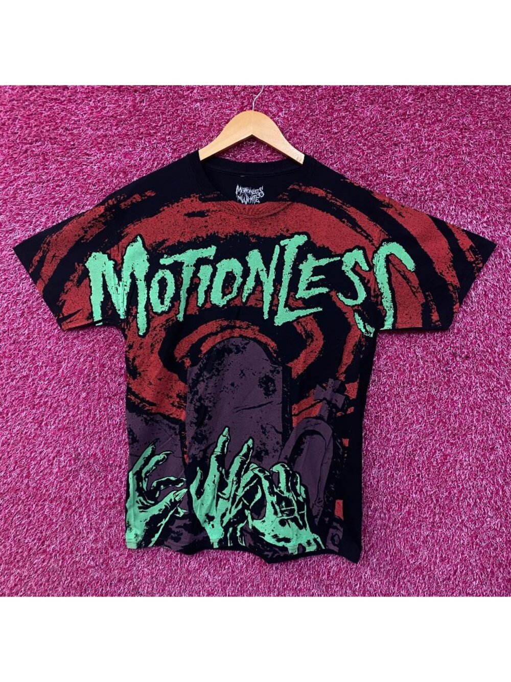 Motionless In White Creatures Metalcore Band T-Shirt Medium